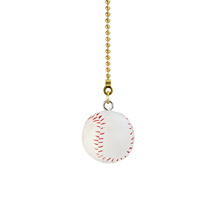 棒球状铜色吊链